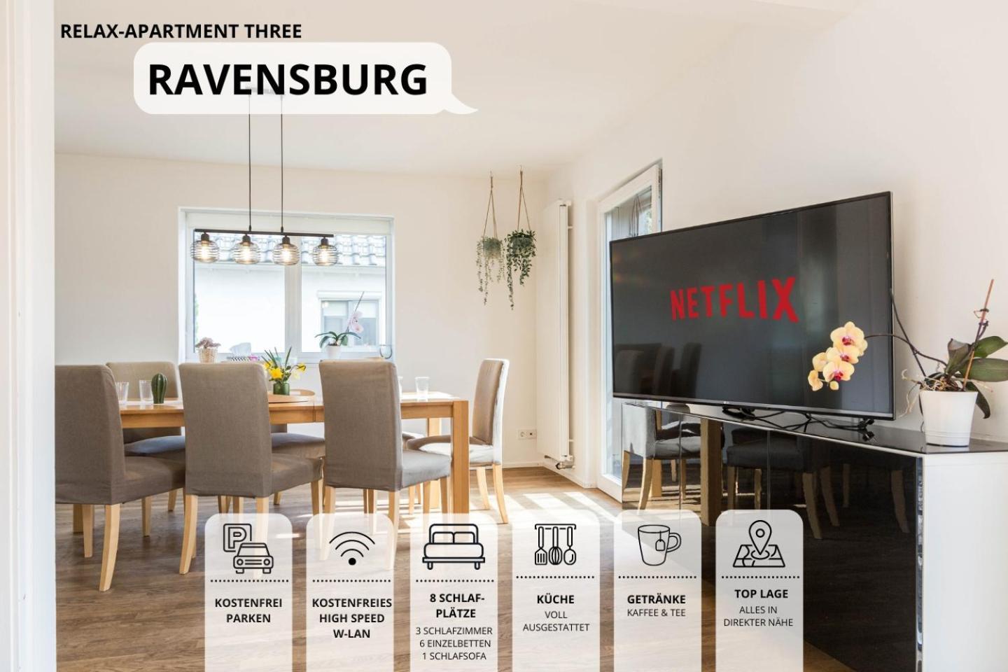 Relaxapartment Fuer Bis Zu 8 Gaeste, Familienfreundlich, Mit Viel Platz Und Garten Ravensburg Exterior foto